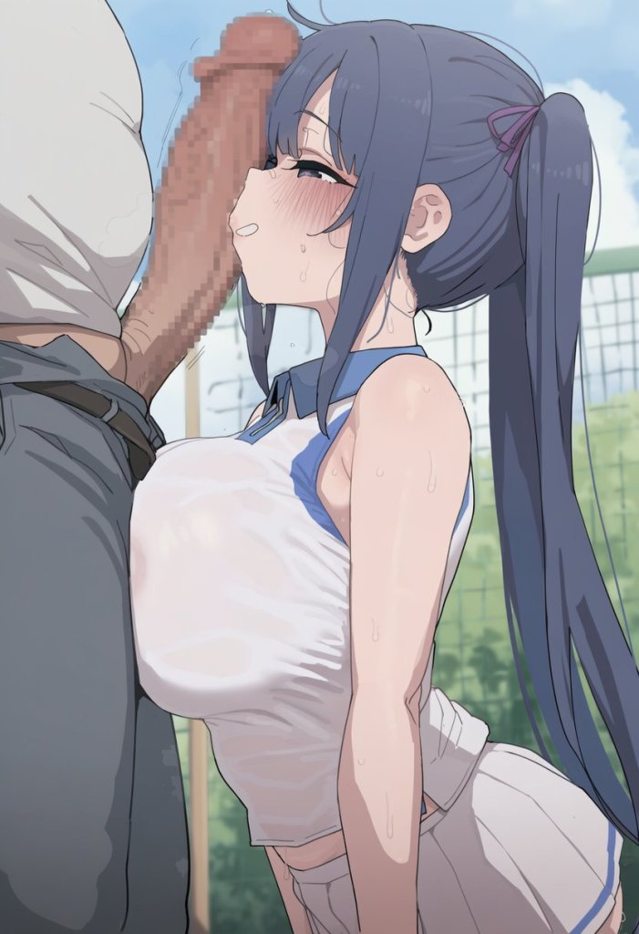 【二次エロ】学校えっち・テニス部♥