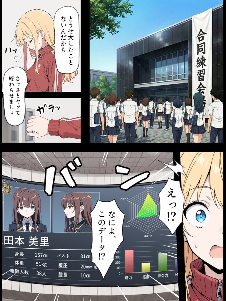 【エロ漫画】陰キャ転校生はセックス最強2 – ハメられた合同合宿編 –