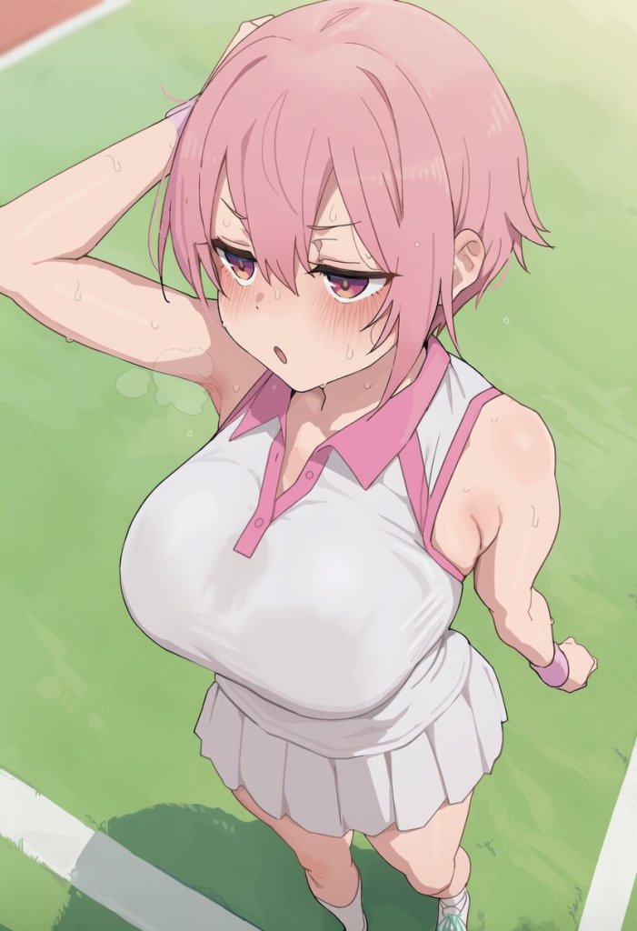 【二次エロ】学校えっち・テニス部♥