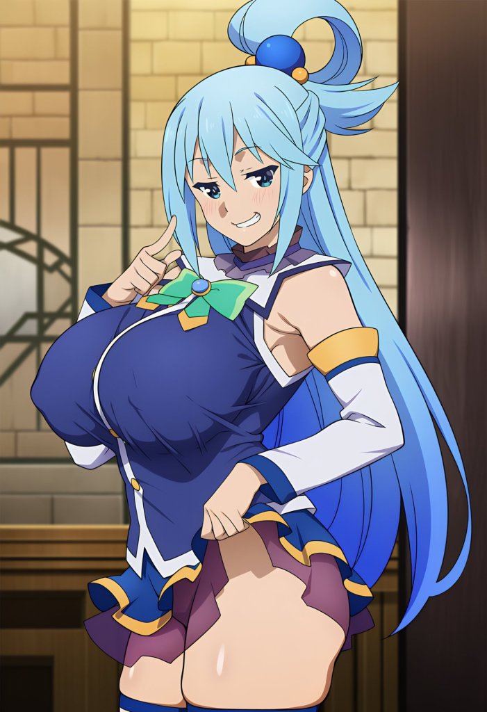 【このすば】駄女神の豊満なカラダえっろ・・・