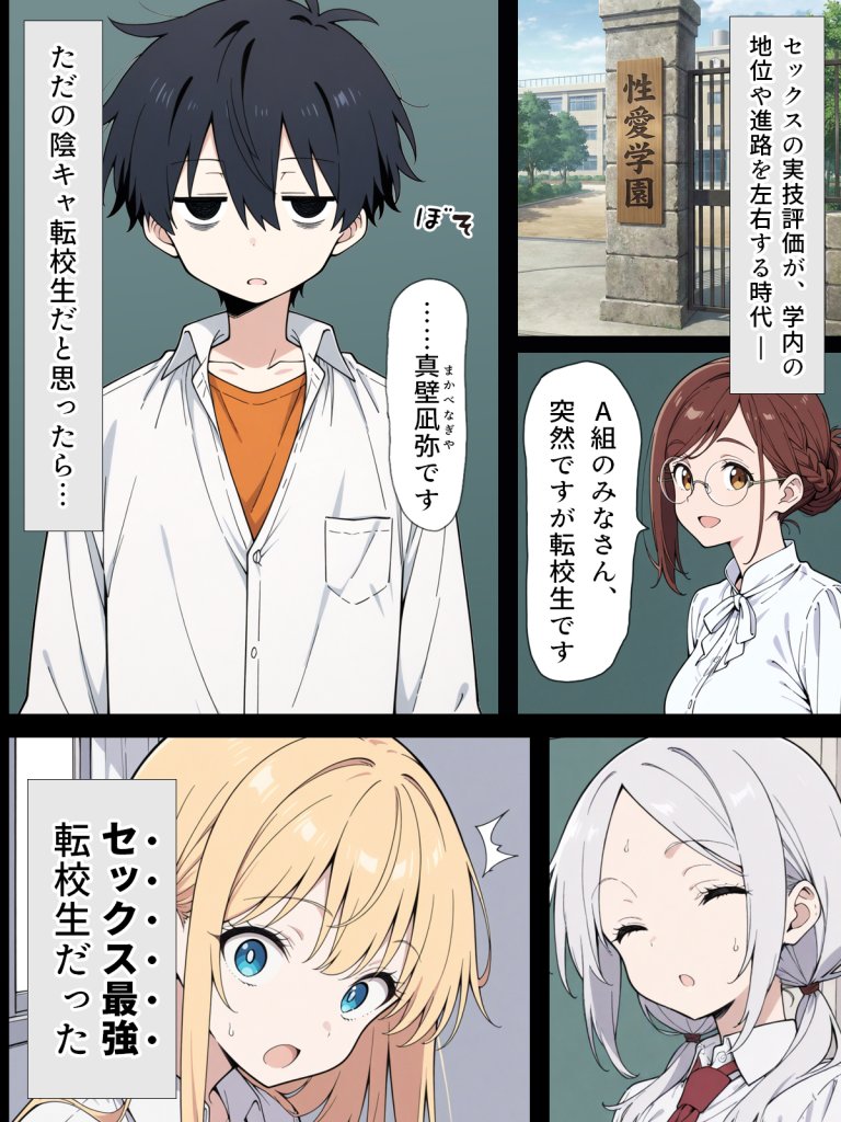 【エロ漫画】陰キャ転校生はセックス最強2 – ハメられた合同合宿編 –