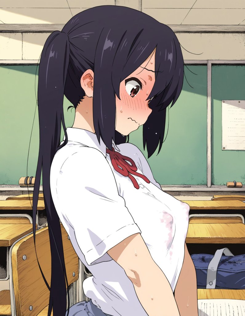 中野梓(けいおん!)のエロ画像 14枚目