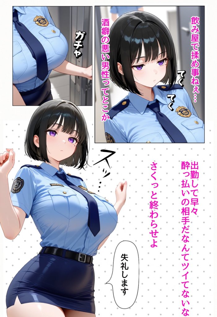 【エロ漫画】強気な裏アカ警察官を潮だくセックスでわからせたので再教育して完堕ちさせる話 19ページ目