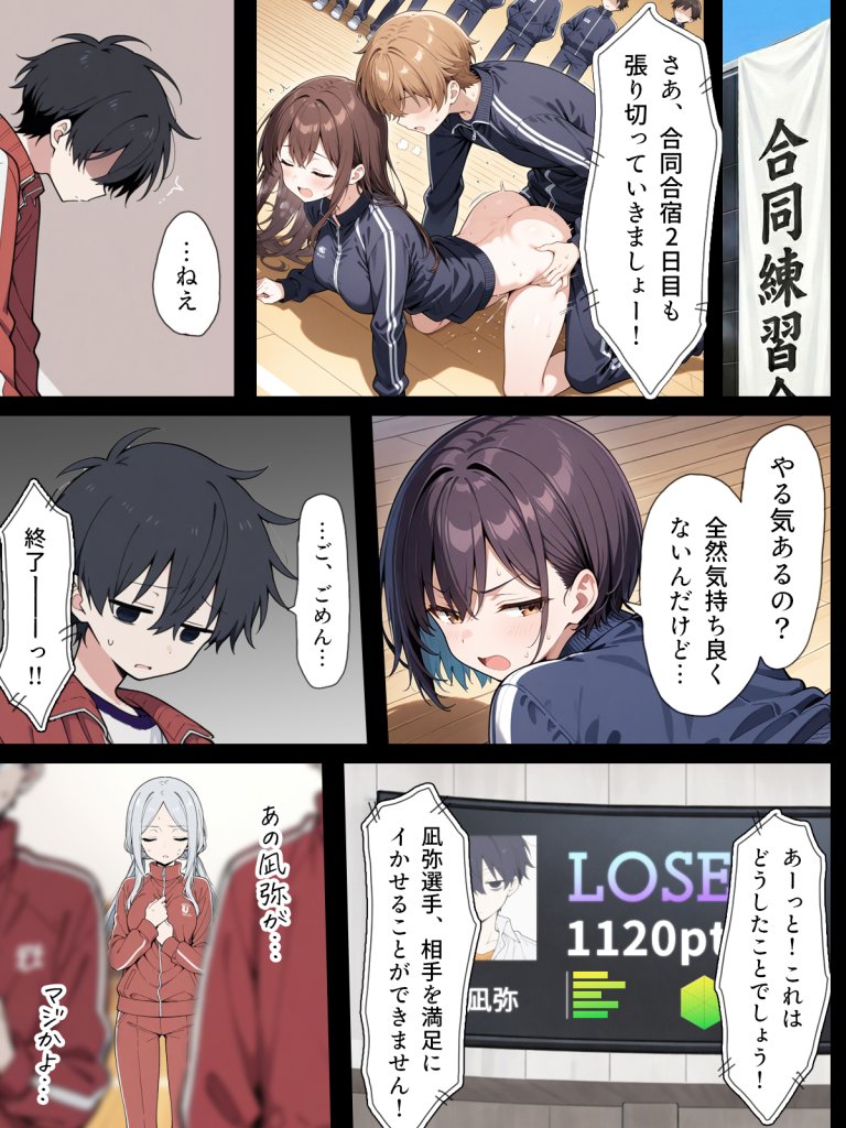 【エロ漫画】陰キャ転校生はセックス最強2 – ハメられた合同合宿編 –