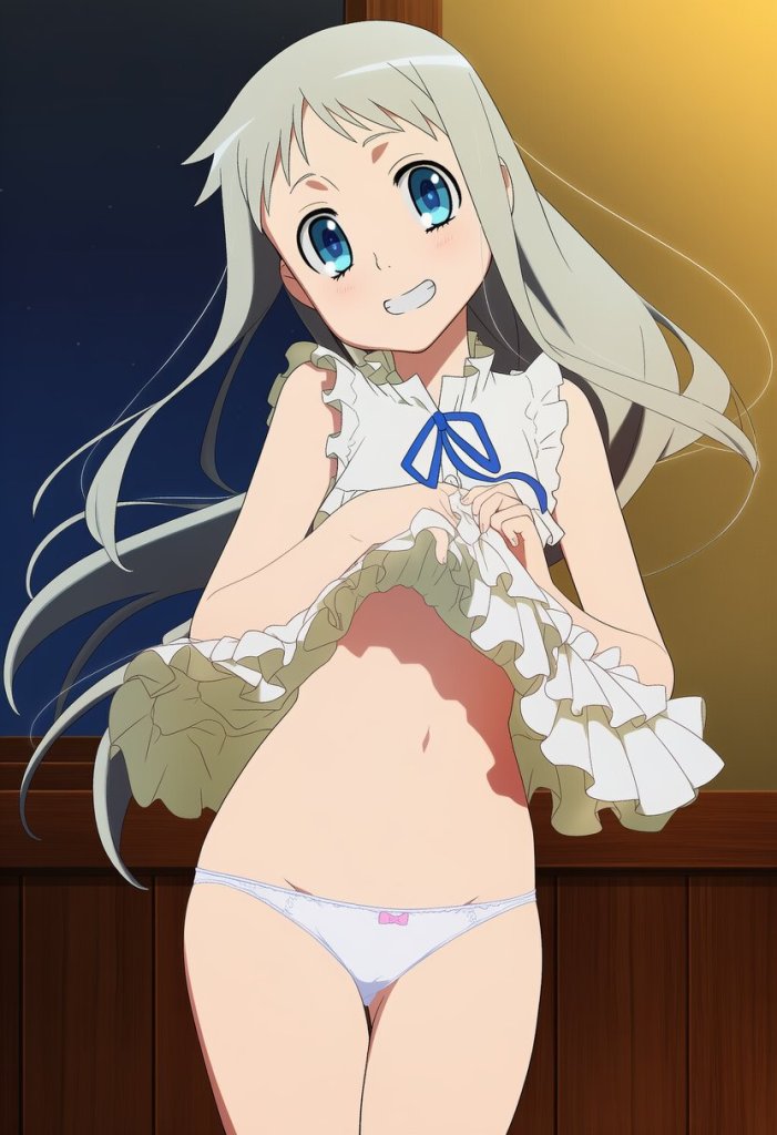 【画像】あの花、めんまのおぱんつ・・・