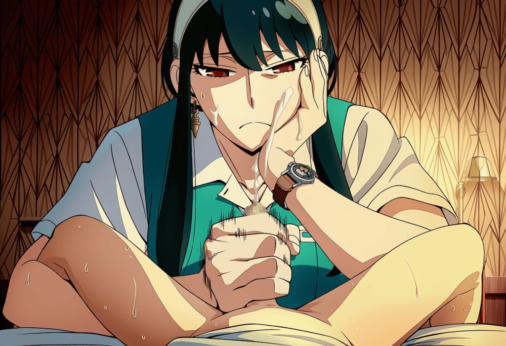 【画像】ヨルさんの激しめな手コキで絶頂しよう