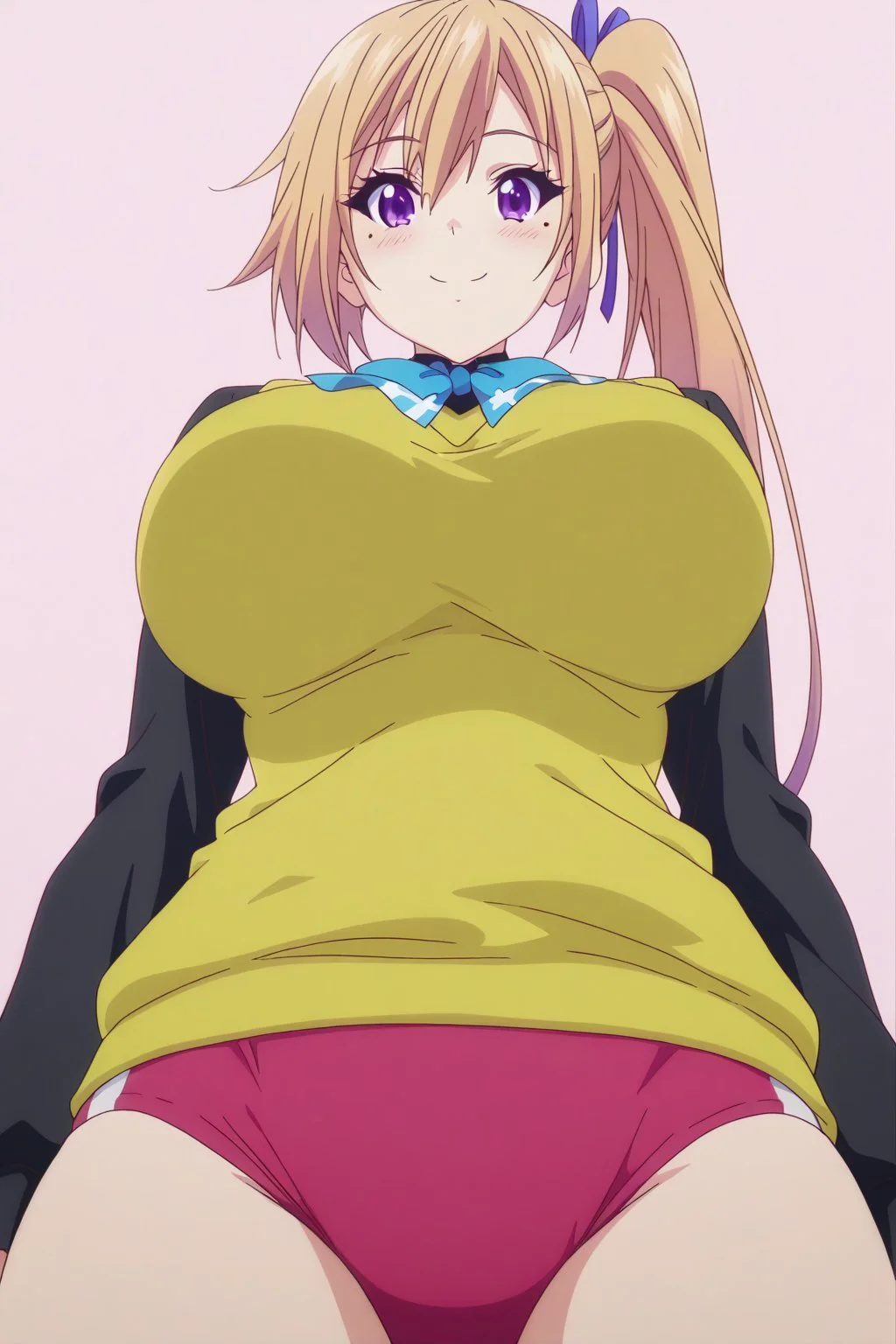 【画像】川神舞ちゃんのえっっろい下乳・・・