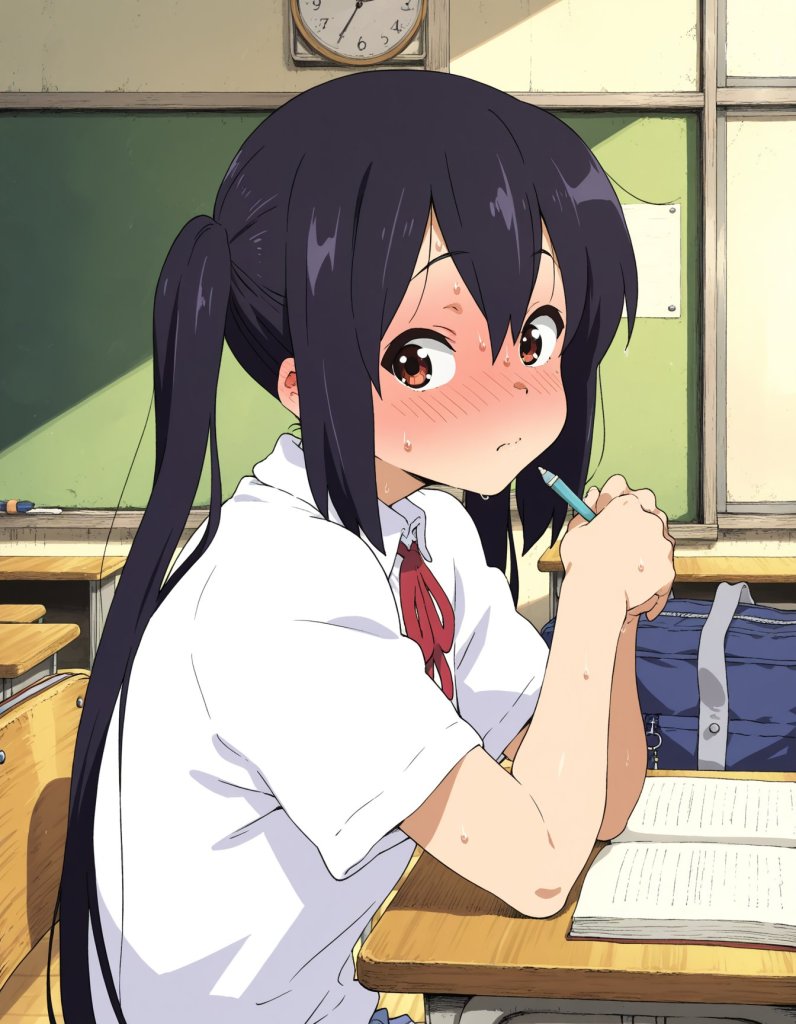 中野梓(けいおん!)のエロ画像 13枚目