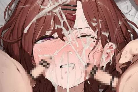 【画像】アイマスキャラに顔射&喉奥フェラをキめるエロ画像