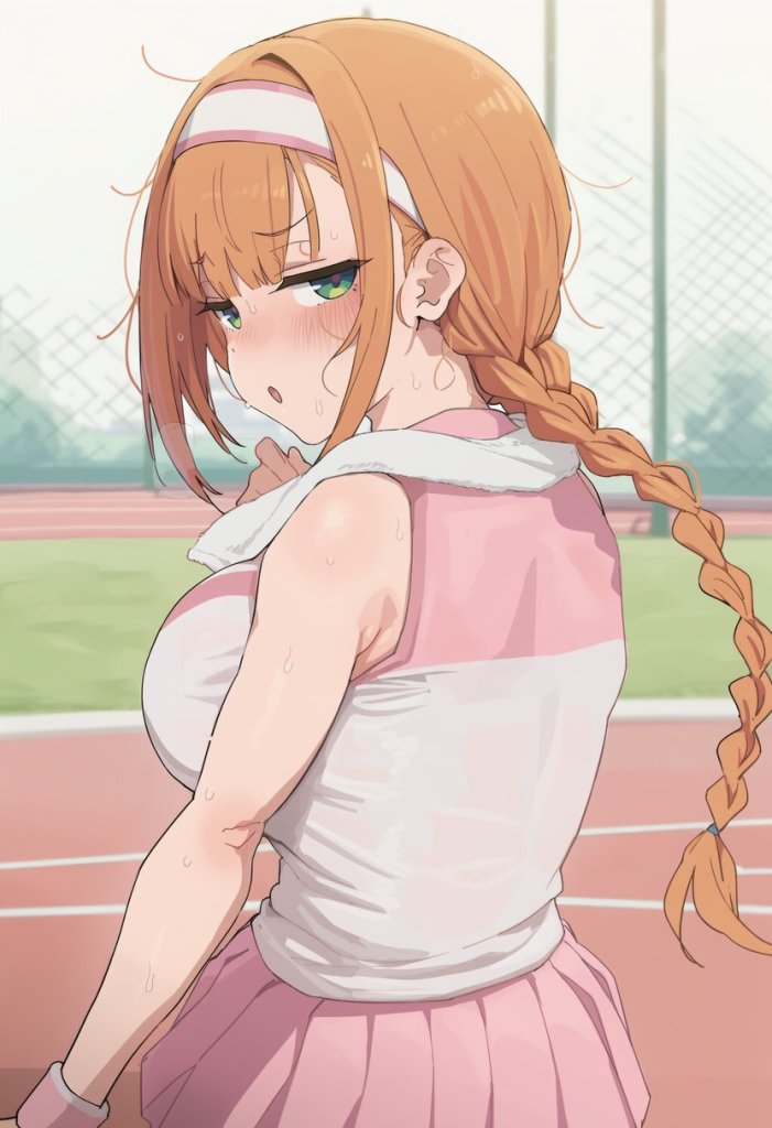 【二次エロ】学校えっち・テニス部♥