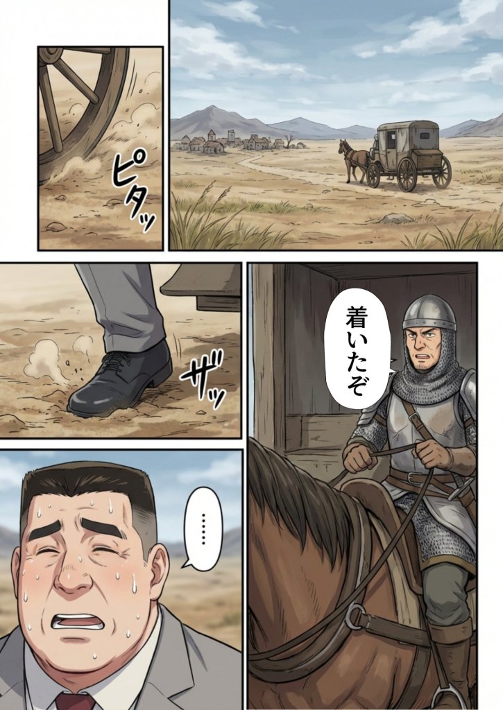 【エロ漫画】追放された種付けおじさん、辺境でハーレム悪徳領主になる