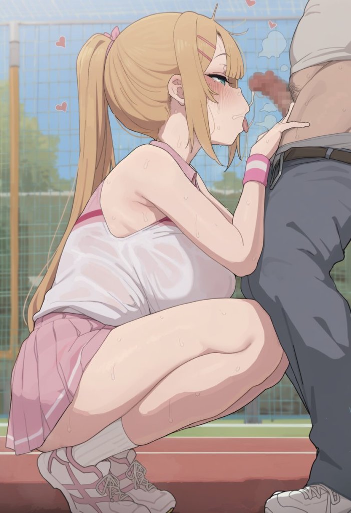 【二次エロ】学校えっち・テニス部♥
