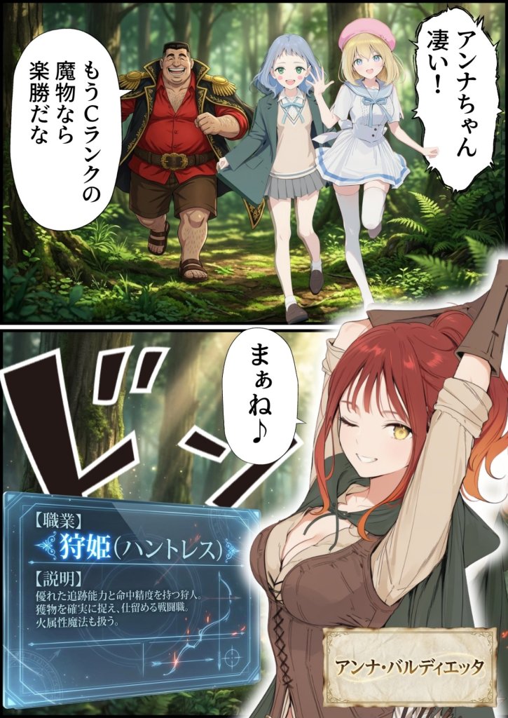 【エロ漫画】追放された種付けおじさん、辺境でハーレム悪徳領主になる