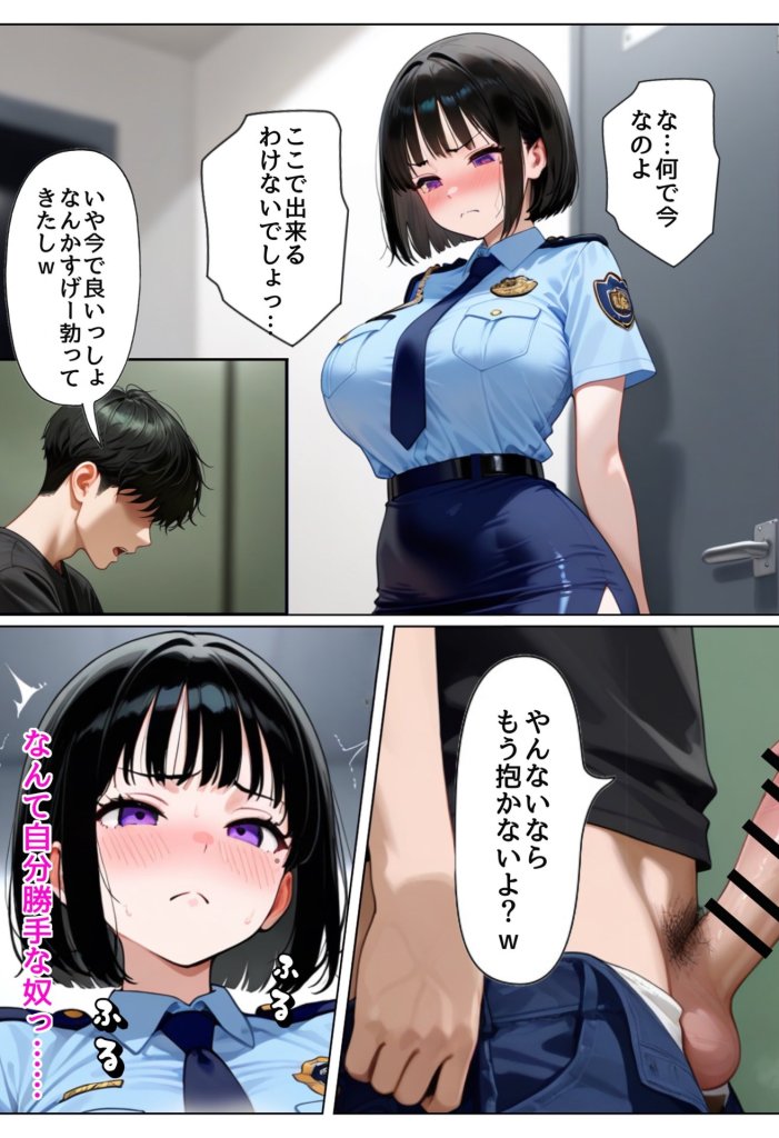 【エロ漫画】強気な裏アカ警察官を潮だくセックスでわからせたので再教育して完堕ちさせる話 29ページ目