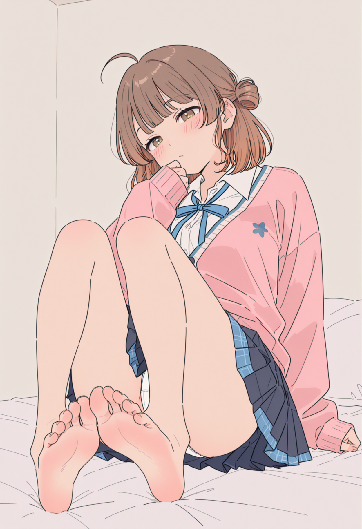 花海佑芽 足コキ (3/7)