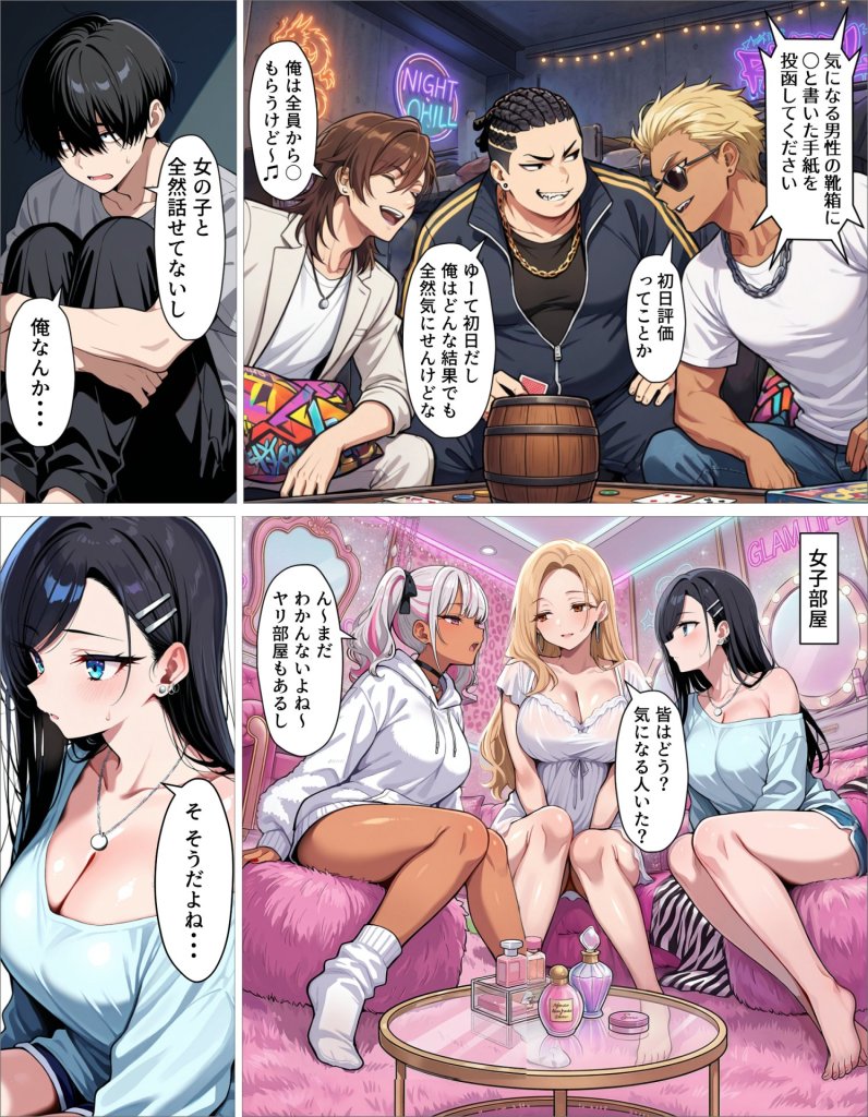 【エロ漫画】ギャル上等〜「セックスOK」の恋愛リアリティーショーで童貞が巨根無双する話〜 24ページ目