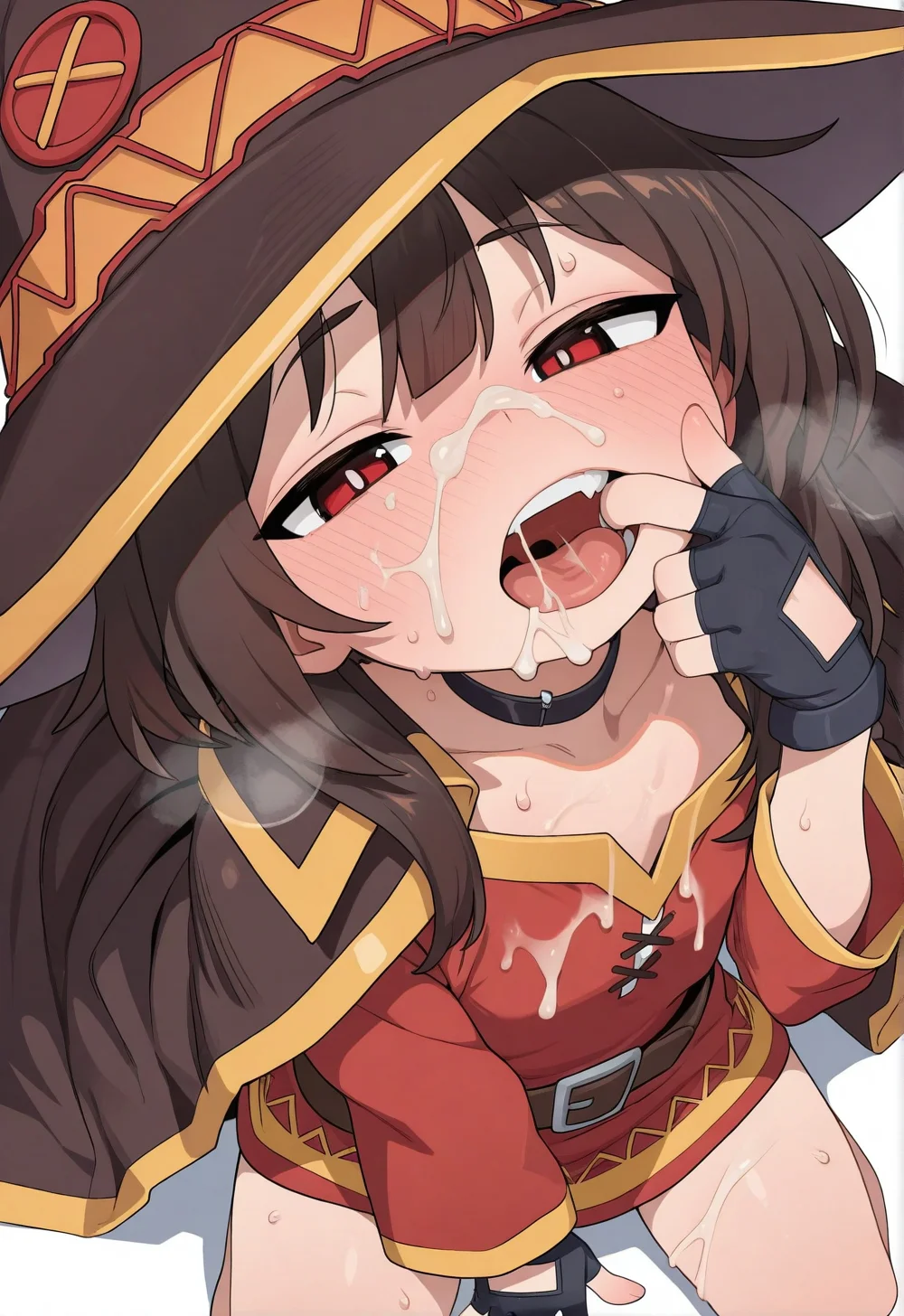 【画像】お精子欲しがってるめぐみん・・・