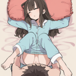 【二次エロ】パジャマで寝てるおんなのこに生ハメ決めるエロ画像
