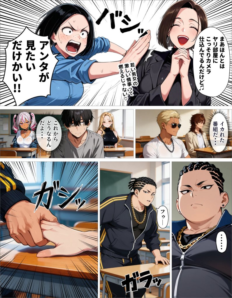 【エロ漫画】ギャル上等〜「セックスOK」の恋愛リアリティーショーで童貞が巨根無双する話〜 14ページ目