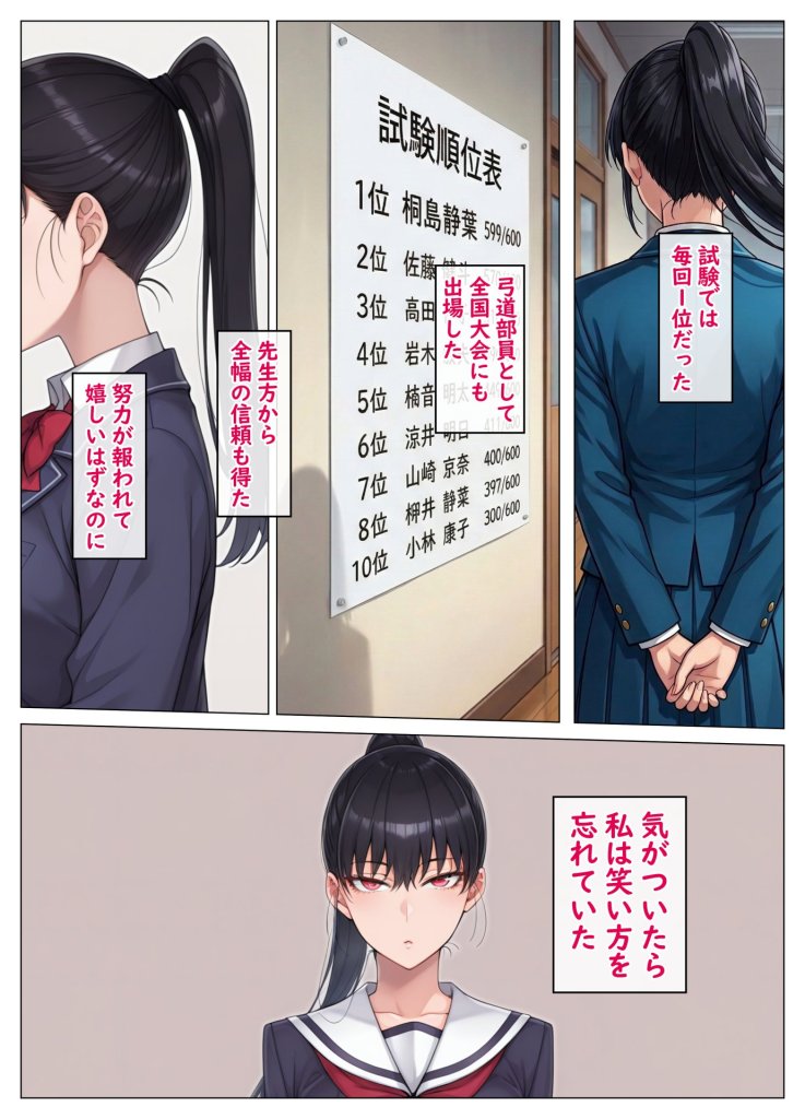 【エロ漫画】剛毛で陥没乳首の大和撫子、両想いになれないストレスからオホ声オナニーが止まらない