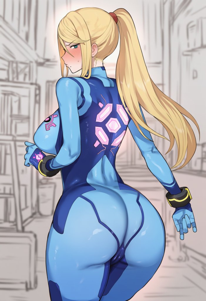 ゼロスーツサムス(サムス・アラン)(メトロイド)のエロ画像 2枚目