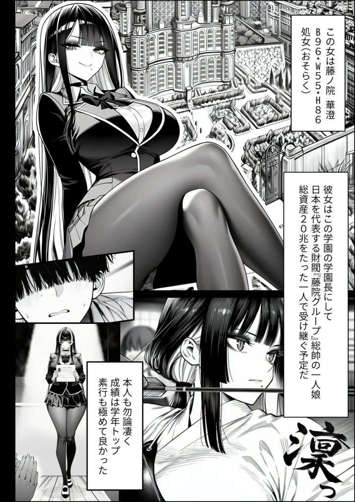 【エロ漫画】クラスでいじめられている俺、常識改変アプリで学園トップカーストの女子や女教師たちを俺専用の完全同意ハーレム中出し奴●に