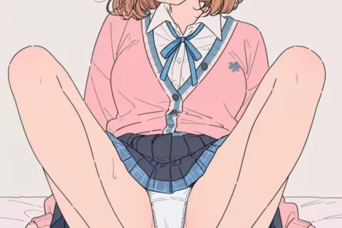 【画像】制服の花海佑芽に足コキされてびゅるびゅる出ちゃうエロ画像