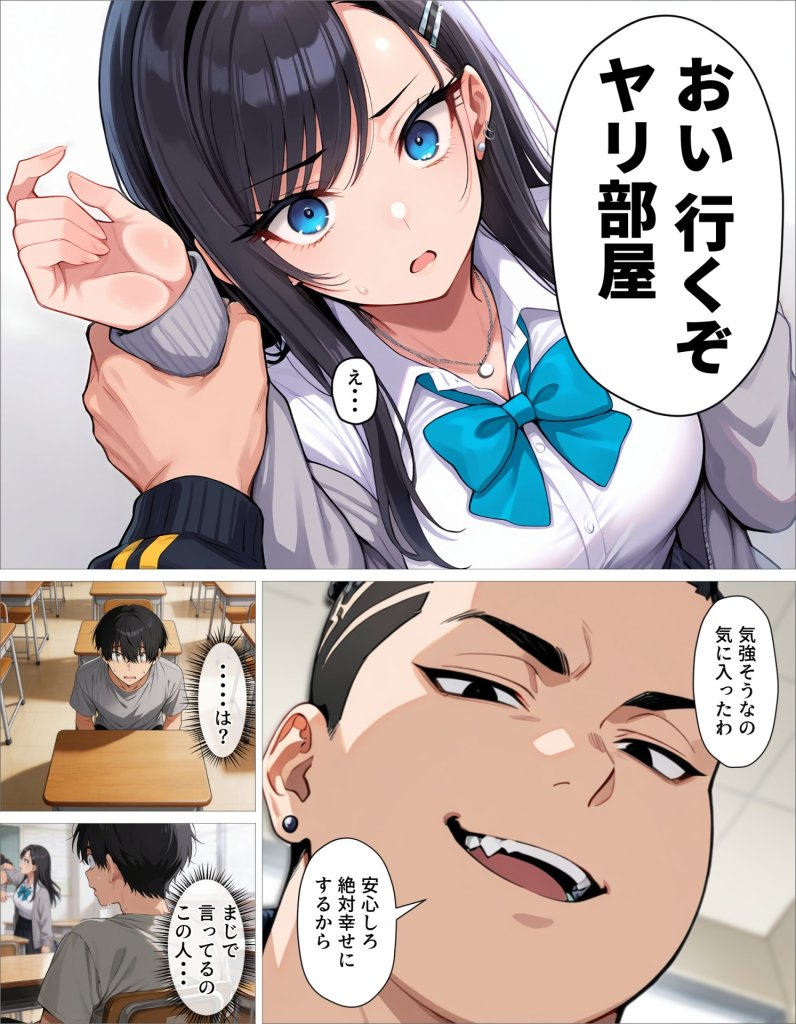 【エロ漫画】ギャル上等〜「セックスOK」の恋愛リアリティーショーで童貞が巨根無双する話〜 15ページ目
