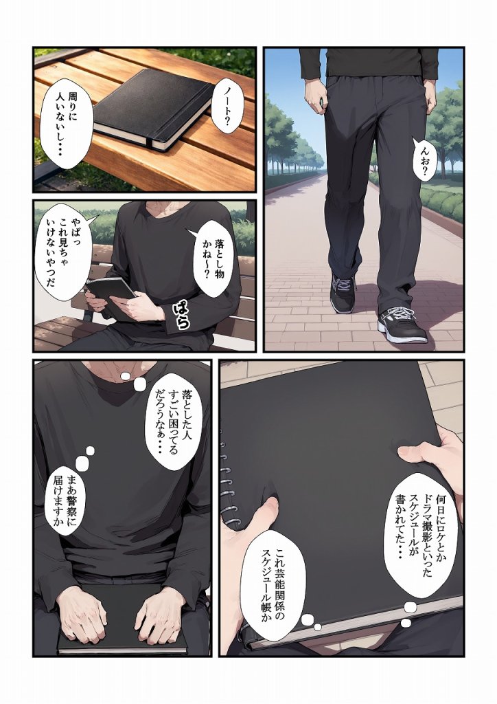 【エロ漫画】落とし物を拾ったらお姉さんをゲットできた