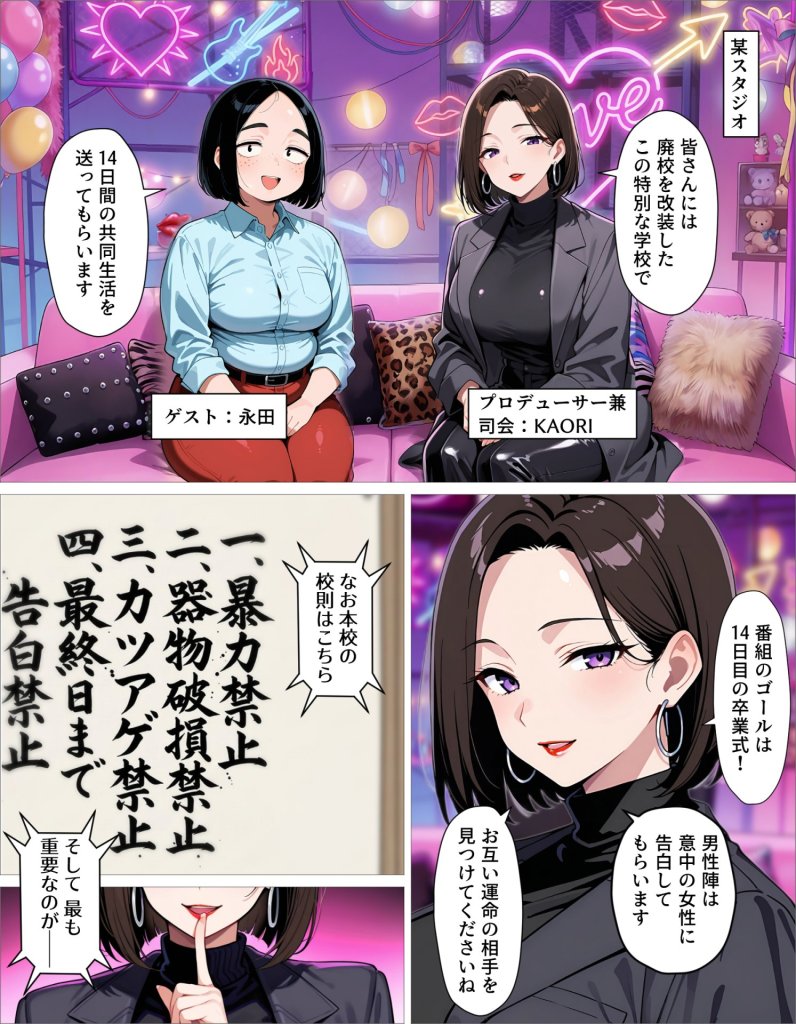 【エロ漫画】ギャル上等〜「セックスOK」の恋愛リアリティーショーで童貞が巨根無双する話〜 11ページ目
