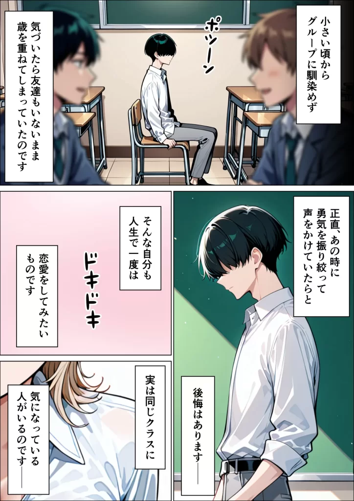 【エロ漫画】童貞陰キャの僕がクールギャルとマジックミラー車で生ハメセックスした話