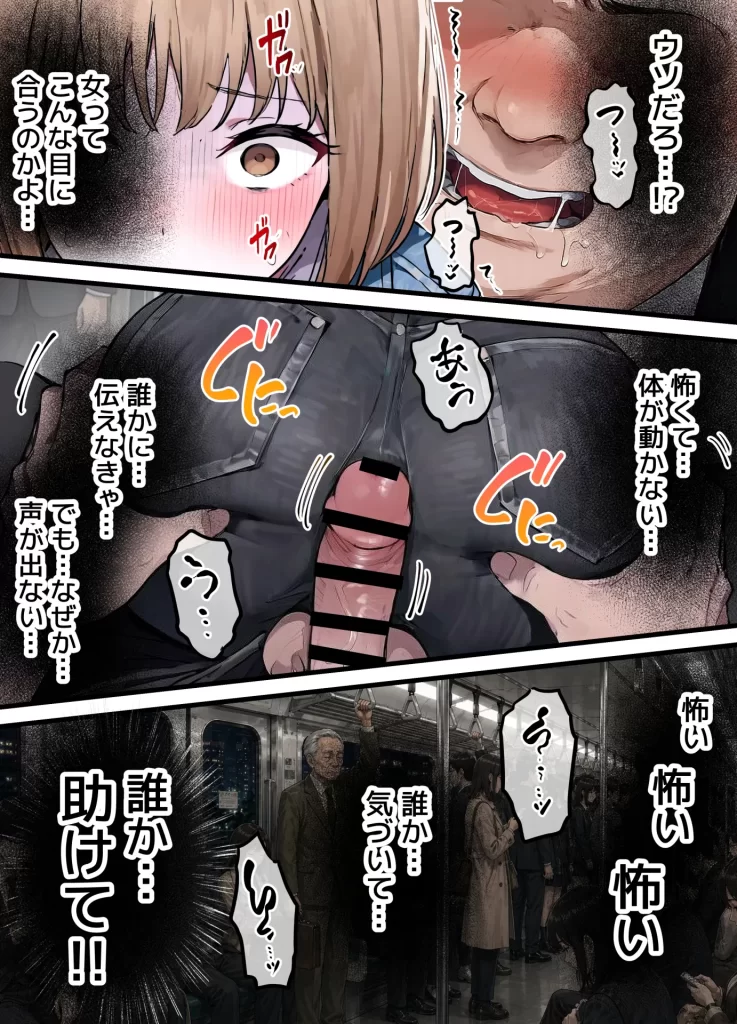 【エロ漫画】女体化したオレが親友の裏切りレ●プでメス堕ち〜本能むき出しの濃厚セックスで親友が恋人になるまで