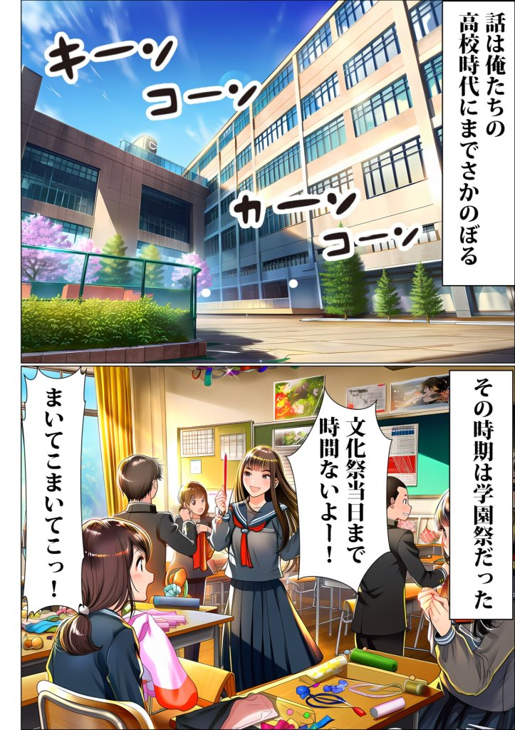 【エロ漫画】罰ゲームで地味ブスに嘘告白したら、孕ませちゃって結婚することになった2 7ページ目