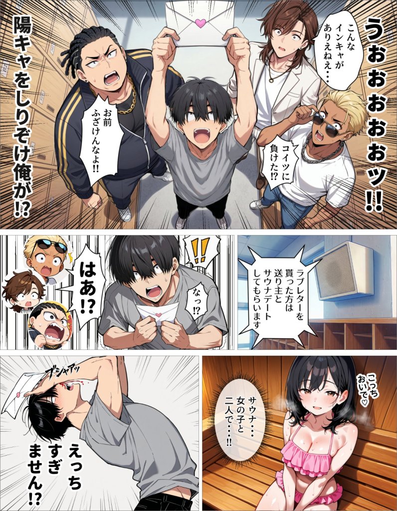 【エロ漫画】ギャル上等〜「セックスOK」の恋愛リアリティーショーで童貞が巨根無双する話〜 26ページ目