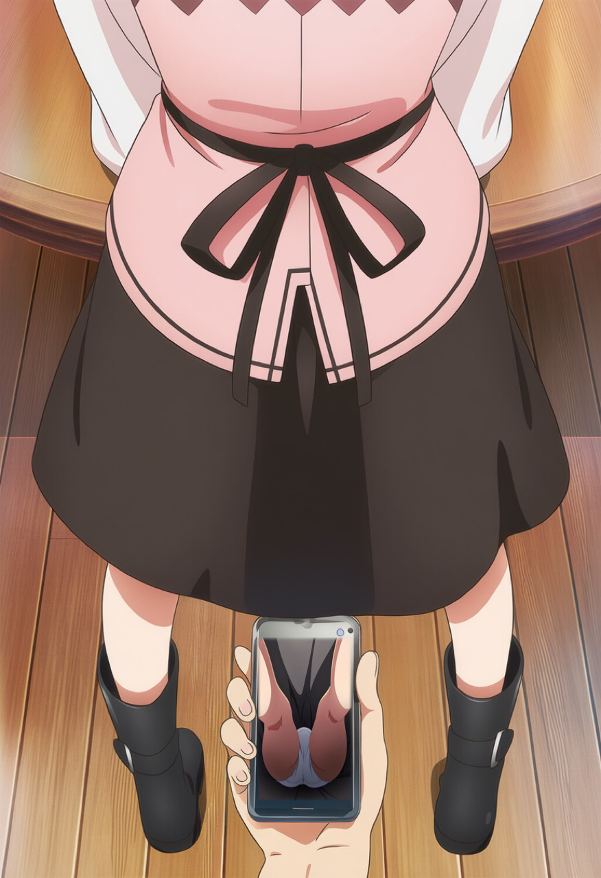 Xにて投稿した逆さ撮りイラストまとめ 8 (14/18)
