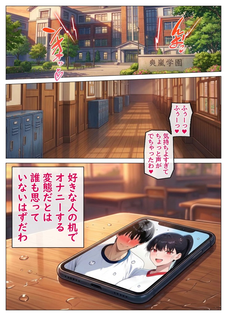 【エロ漫画】剛毛で陥没乳首の大和撫子、両想いになれないストレスからオホ声オナニーが止まらない