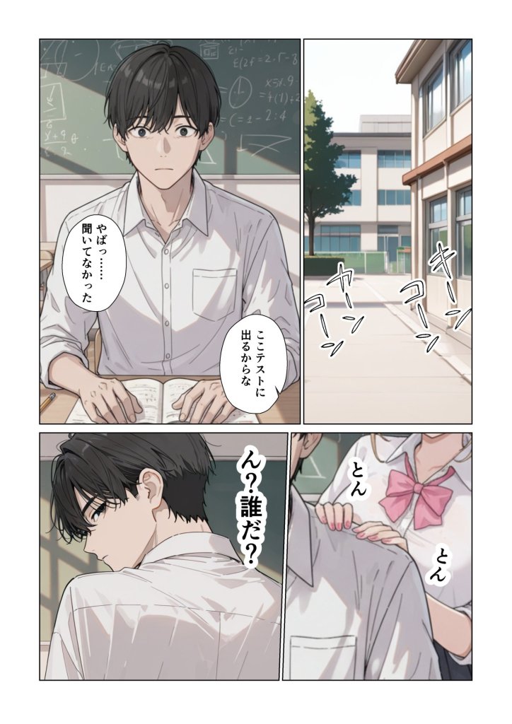 【エロ漫画】彼女の知らないところでギャルに毎日精子を搾り取られている件