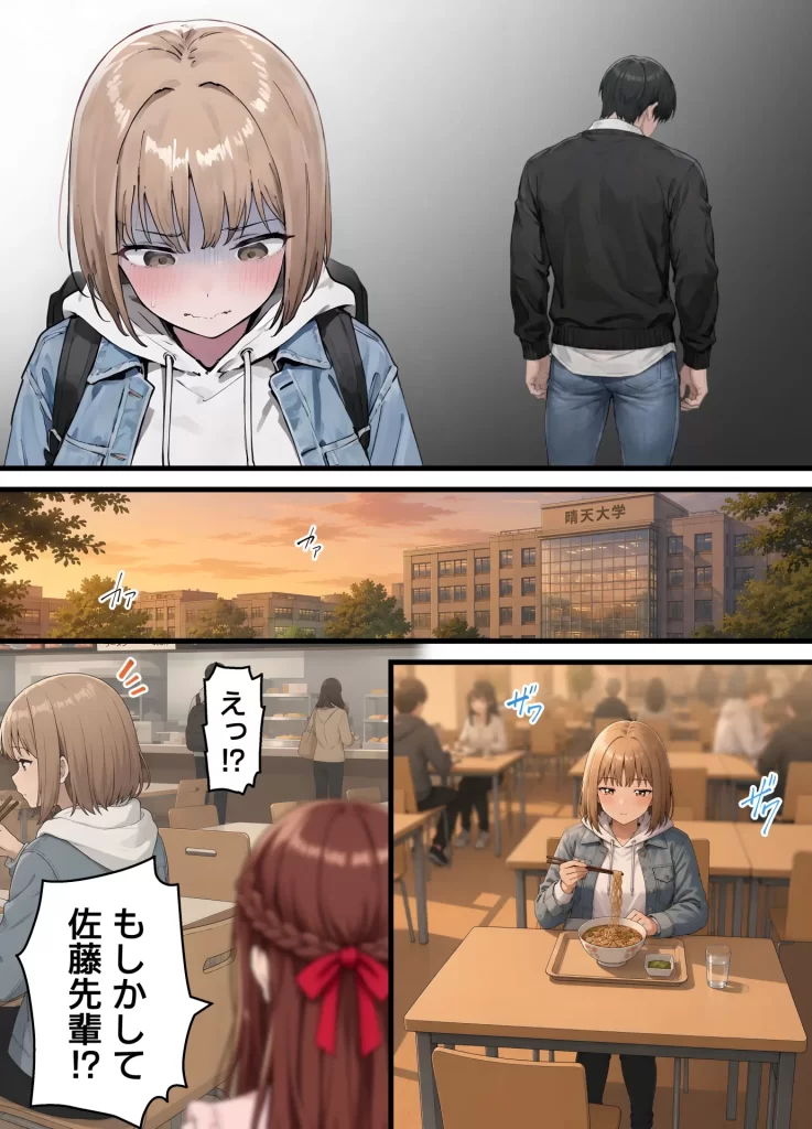 【エロ漫画】女体化したオレが親友の裏切りレ●プでメス堕ち〜本能むき出しの濃厚セックスで親友が恋人になるまで