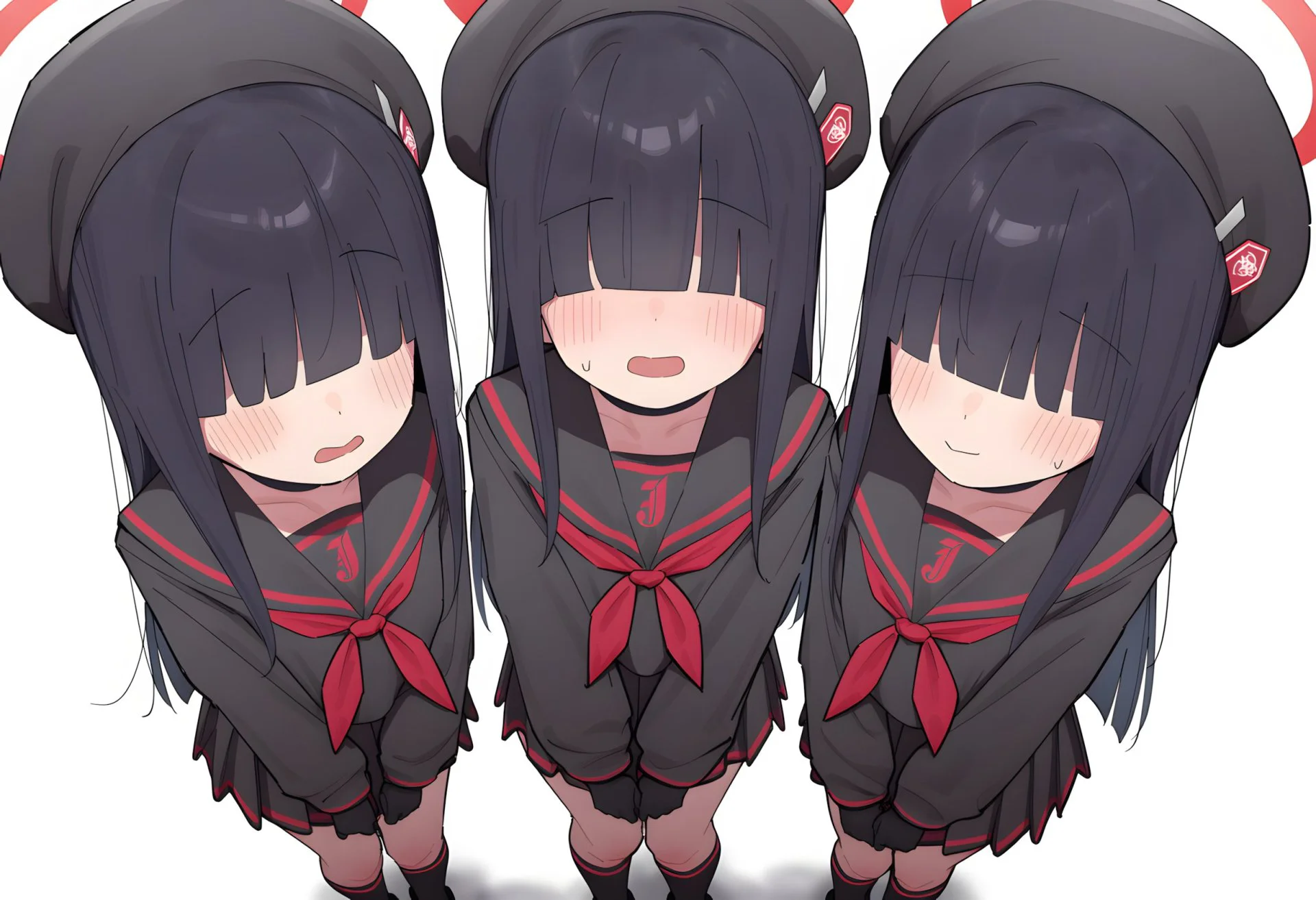【画像】ブルアカのモブちゃんたちとエロいことするエロ画像