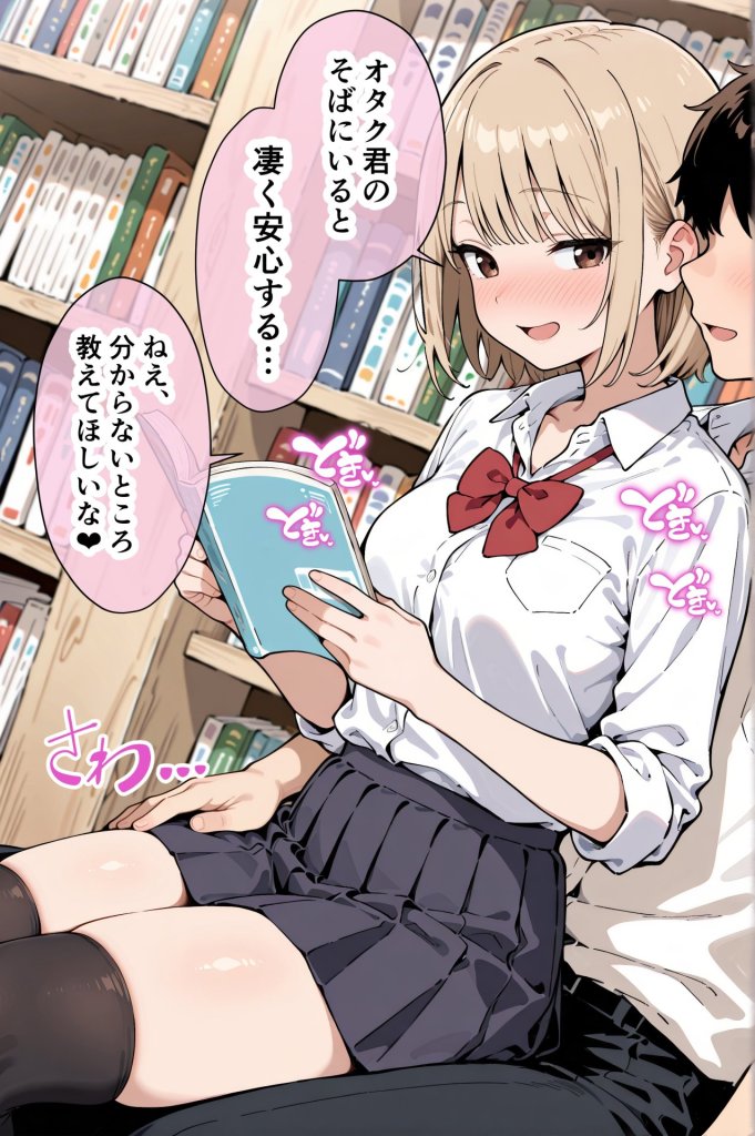 【エロ同人】みんながシビれて憧れる圧倒的1軍女子を独り占め!天然系清楚風彼女とあまあまいちゃらぶ純愛セックス