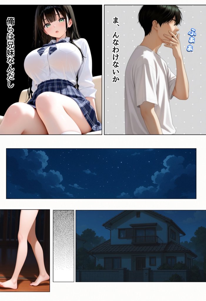 【エロ漫画】俺を好きすぎる妹がベロキス中出し懇願してくるので精液まみれにして孕ませてしまった話