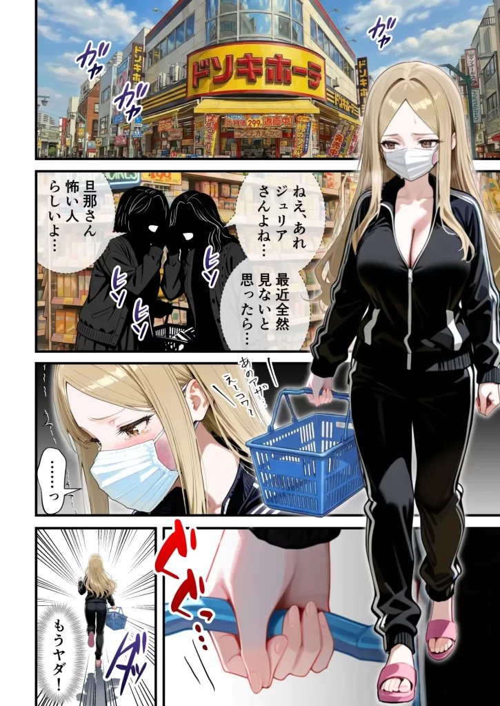 【エロ漫画】残クレアルフォード元ヤン人妻（32歳3人子持ちママ）NTR PART3（SNSバズチャレンジ編）