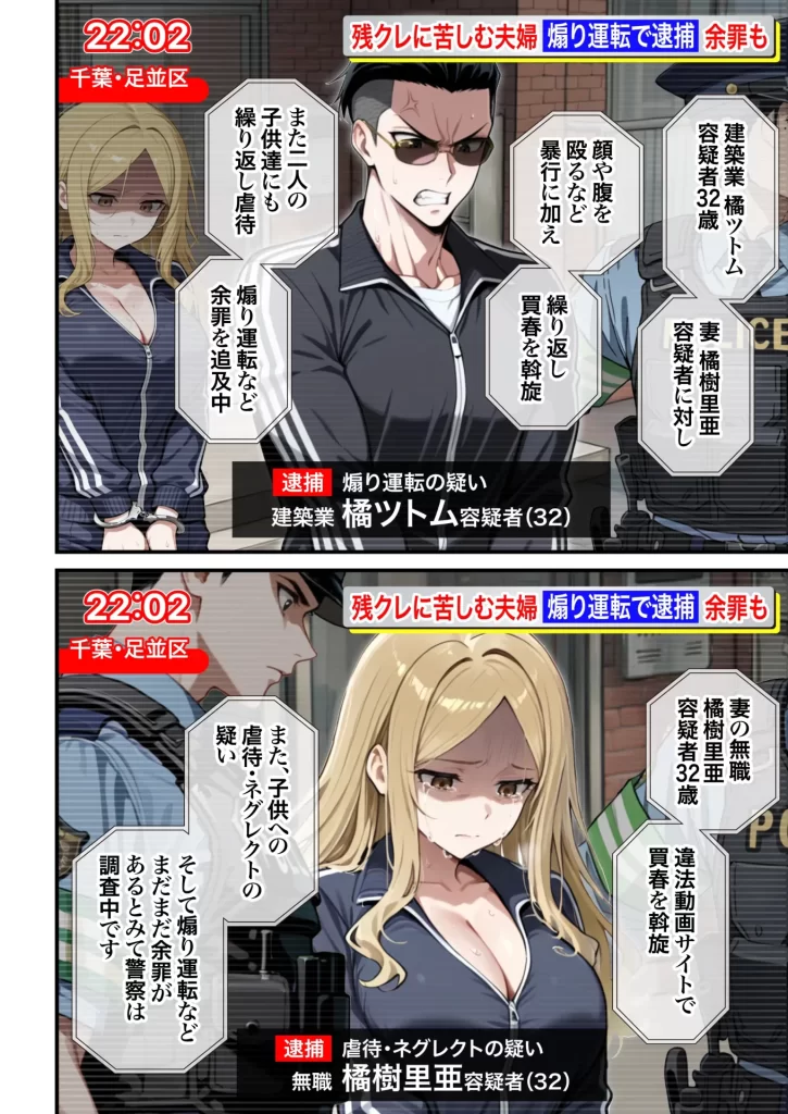 【エロ漫画】残クレアルフォード元ヤン人妻（32歳3人子持ちママ）NTR PART3（SNSバズチャレンジ編）