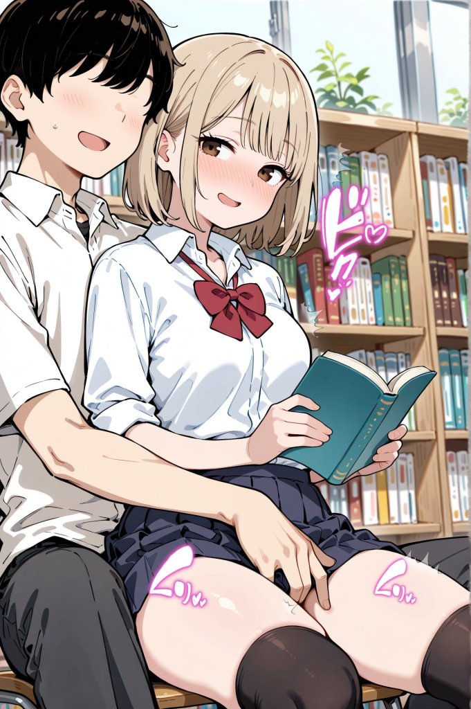 【エロ同人】みんながシビれて憧れる圧倒的1軍女子を独り占め!天然系清楚風彼女とあまあまいちゃらぶ純愛セックス