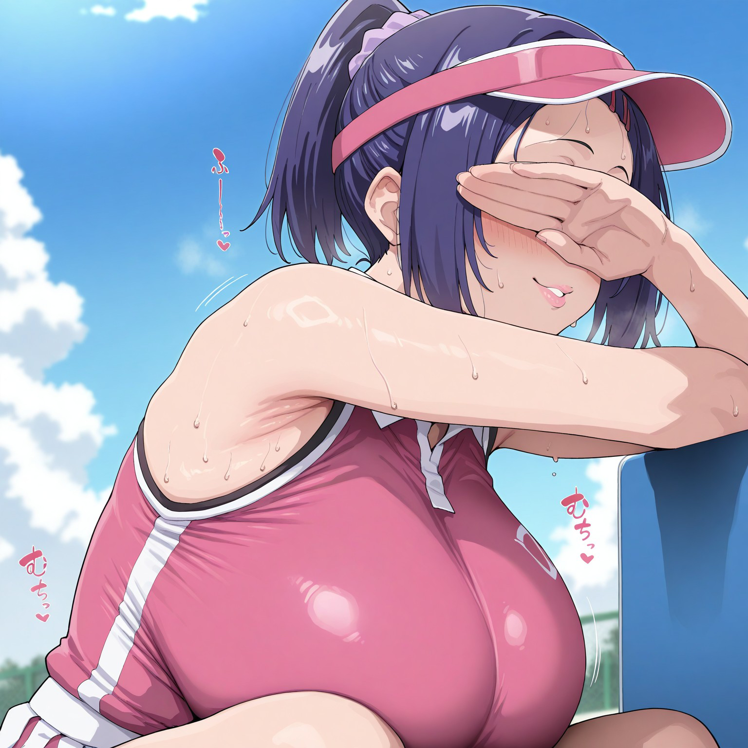 スポーティな衣装でおっさんとエッチする春菜ちゃん♥ (3/20)