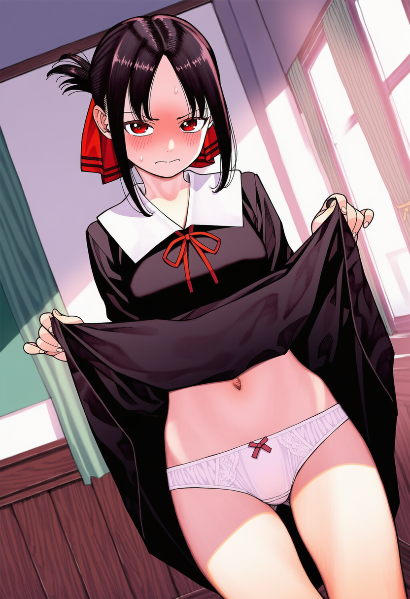 パンツを見せてもらう かぐや様は告らせたい (1/12)