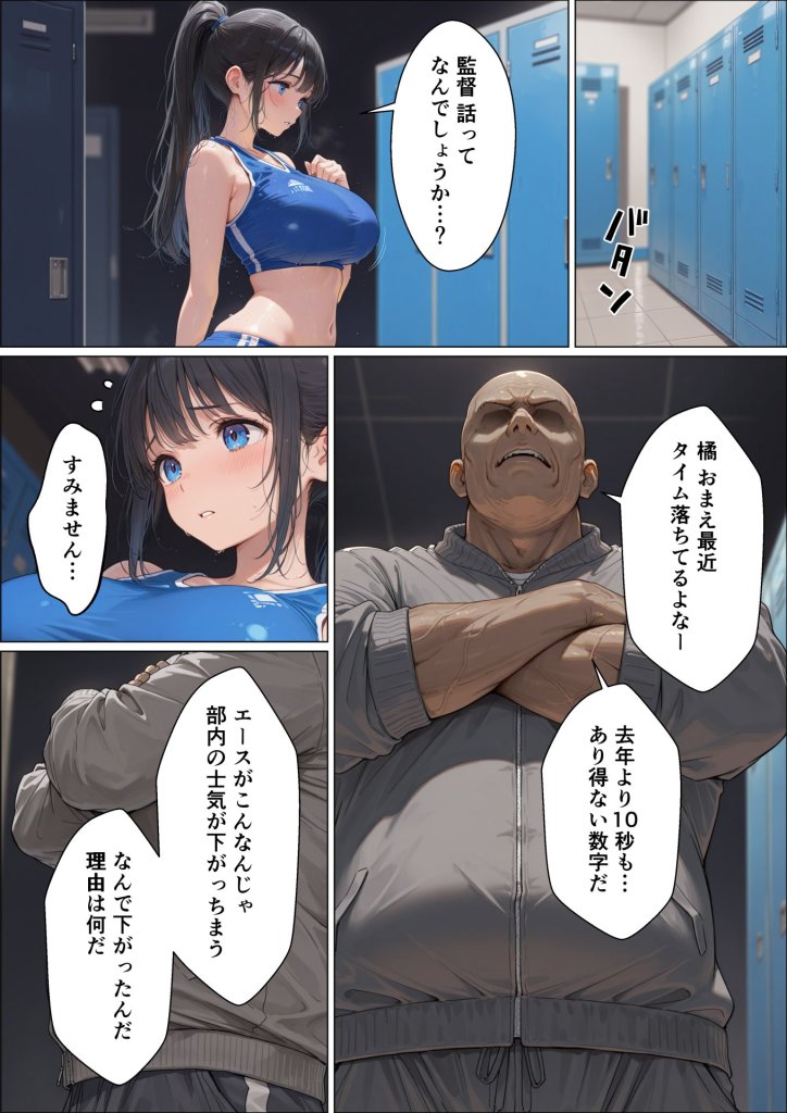 【エロ漫画】BSS〜ずっと好きだった陸上部エース〜他人棒でメス堕ち済みだった話