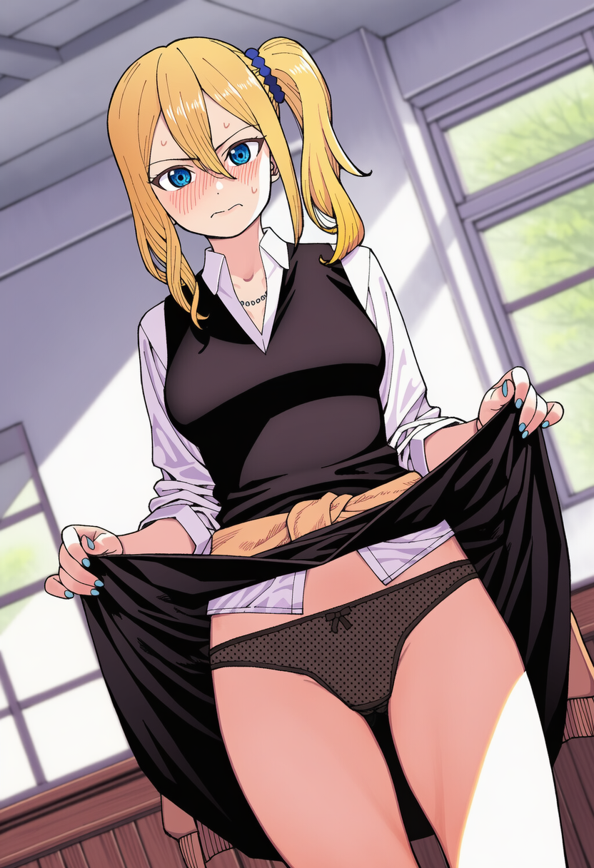 パンツを見せてもらう かぐや様は告らせたい (6/12)