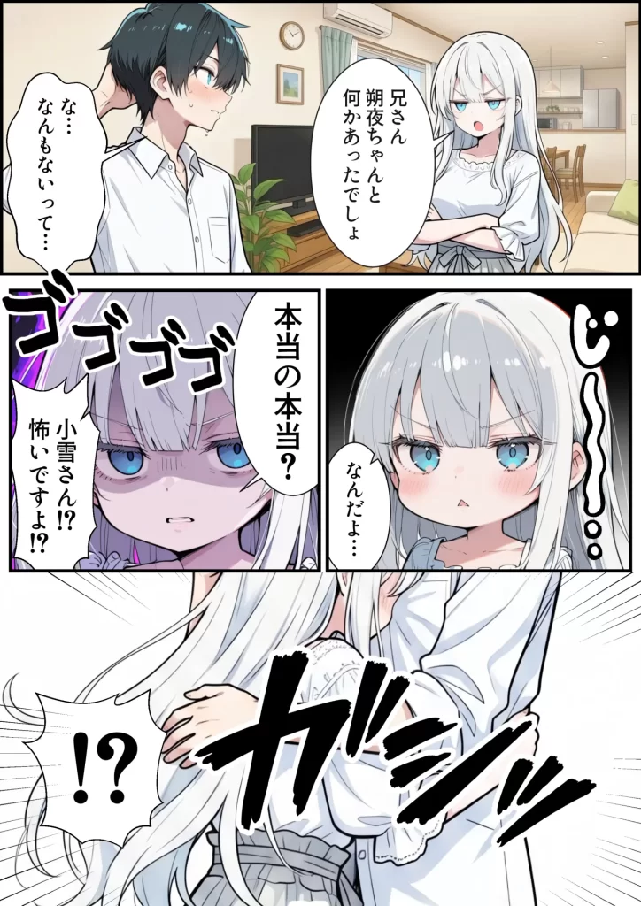 【エロ漫画】ブラコン義妹と義妹のギャル友達に搾られいちゃラブSEXする話
