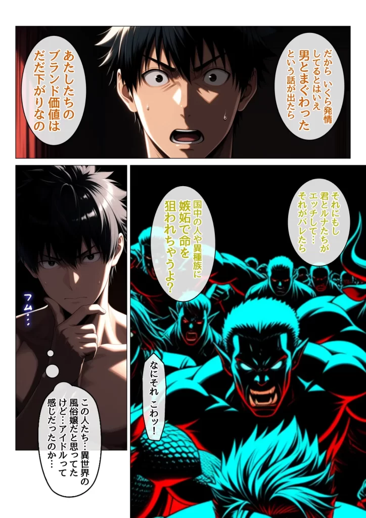 【エロ漫画】思ってたのと違う異世界召喚〜娼館でメスケモ熟女たちの性処理ペットになってしまった話〜